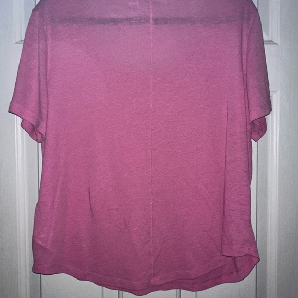 Gap pink linen top large - Picture 3 of 3